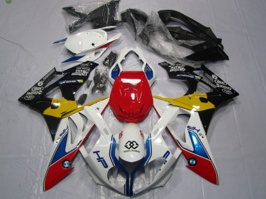 09-14 Alien Blau & Weiß S1000RR Motorrad Verkleidung