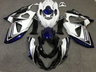 09-16 Blau Schwarz & Weiß GSXR 1000 Motorrad Verkleidung
