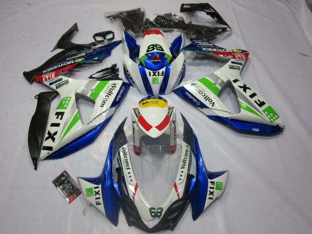 09-16 Fixi GSXR 1000 Motorrad Verkleidung 09-16 Fixi GSXR 1000 Motorrad Verkleidung