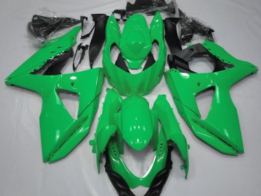 09-16 Glänzend Grün GSXR 1000 Motorrad Verkleidung