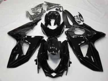 09-16 Glänzendes Schwarzes Design GSXR 1000 Motorrad Verkleidung