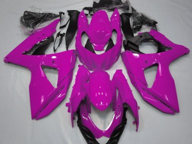 09-16 Glanzrosa GSXR 1000 Motorrad Verkleidung
