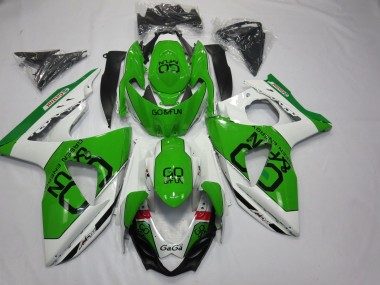 09-16 Grün Go Fun GSXR 1000 Motorrad Verkleidung