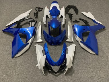 09-16 Hellblau & Weiß GSXR 1000 Motorrad Verkleidung