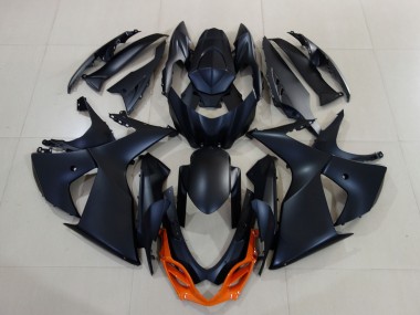 09-16 Matt & Orange GSXR 1000 Motorrad Verkleidung