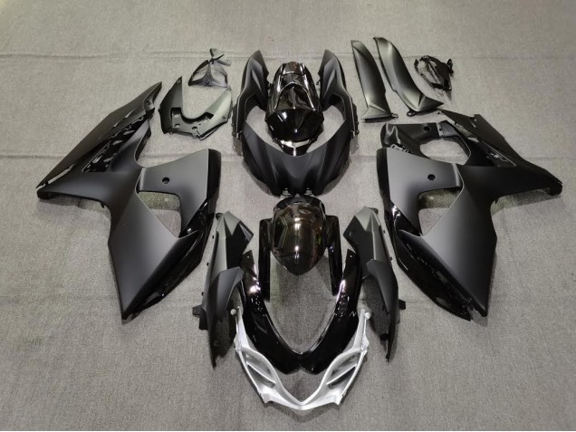 09-16 Schlichte Matt & Glänzendes Schwarz GSXR 1000 Motorrad Verkleidung 09-16 Schlichte Matt & Glänzendes Schwarz GSXR 1000 Motorrad Verkleidung