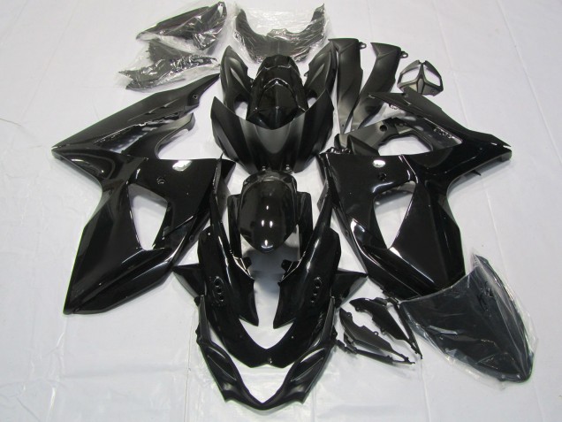 09-16 Schwarz Glänzend GSXR 1000 Motorrad Verkleidung 09-16 Schwarz Glänzend GSXR 1000 Motorrad Verkleidung