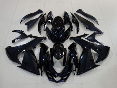 09-16 Schwarz Glänzend GSXR 1000 Motorrad Verkleidung