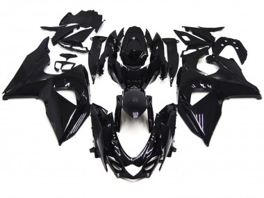 09-16 Vollglanz Schwarz GSXR 1000 Motorrad Verkleidung