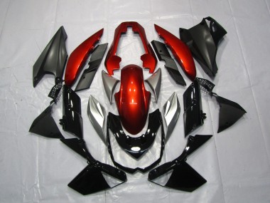 10-13 Gebranntes Orange Z1000 Motorrad Verkleidung