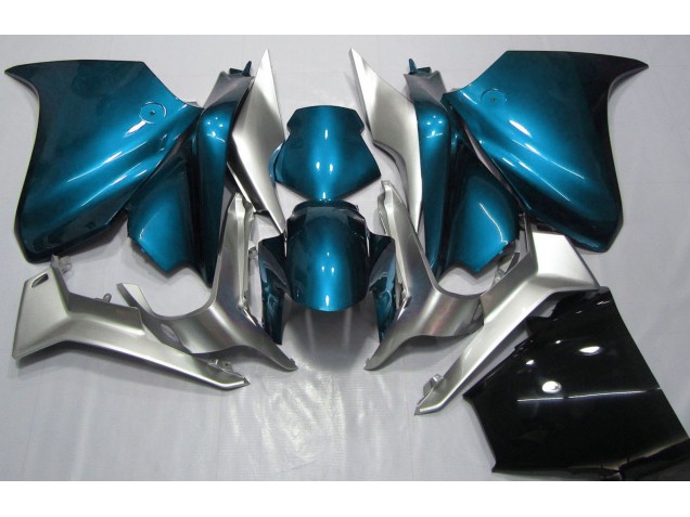 10-13 Hellblau & Silber VFR1200 Motorrad Verkleidung 10-13 Hellblau & Silber VFR1200 Motorrad Verkleidung