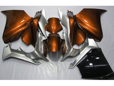 10-13 Orange & Silber VFR1200 Motorrad Verkleidung