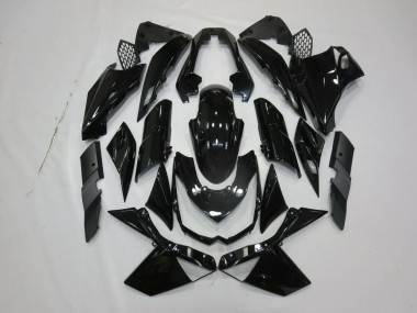 10-13 Schwarz Glänzend Z1000 Motorrad Verkleidung