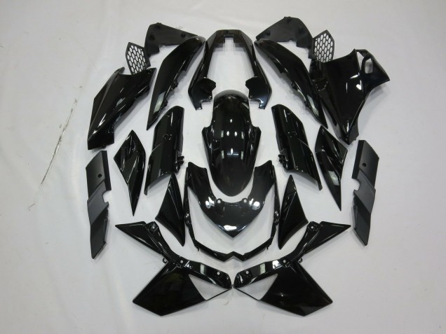 10-13 Schwarz Glänzend Z1000 Motorrad Verkleidung