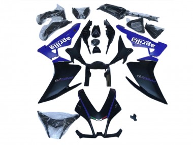 10-15 Matt Schwarz & Blau RSV4 1000 Motorrad Verkleidung