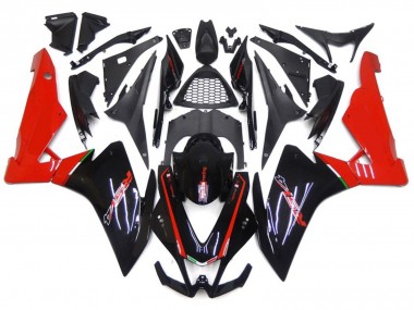 10-15 Rot & Schwarz RSV4 1000 Motorrad Verkleidung