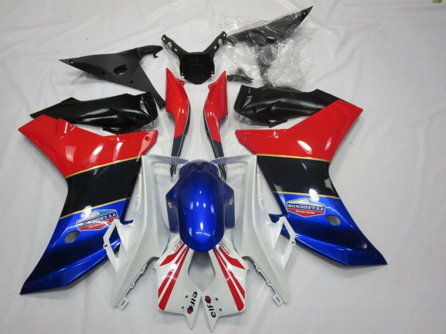 11-12 Dreifarbiger Goldener Streifen CBR600F Motorrad Verkleidung 11-12 Dreifarbiger Goldener Streifen CBR600F Motorrad Verkleidung