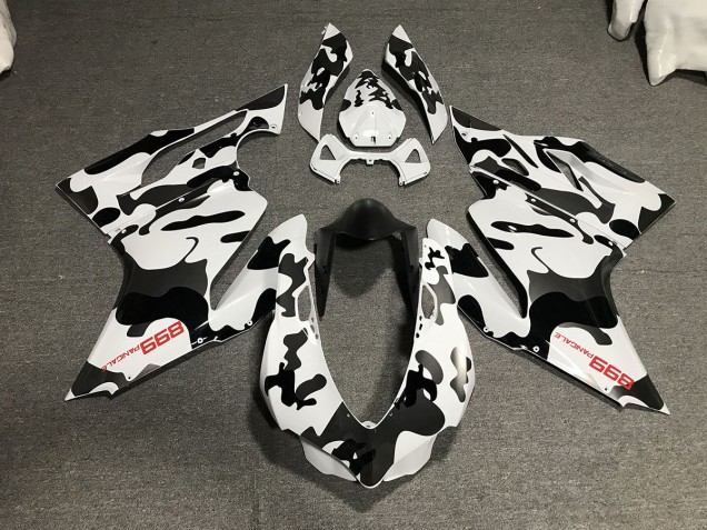 11-14 Winter Tarnung Ducati 1199 Motorrad Verkleidung 11-14 Winter Tarnung Ducati 1199 Motorrad Verkleidung