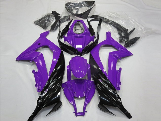 11-15 Glanz Lila & Schwarz ZX10R Motorrad Verkleidung 11-15 Glanz Lila & Schwarz ZX10R Motorrad Verkleidung
