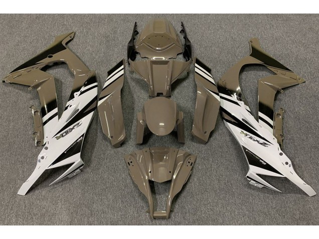 11-15 Glänzend Braun & Weiß ZX10R Motorrad Verkleidung 11-15 Glänzend Braun & Weiß ZX10R Motorrad Verkleidung