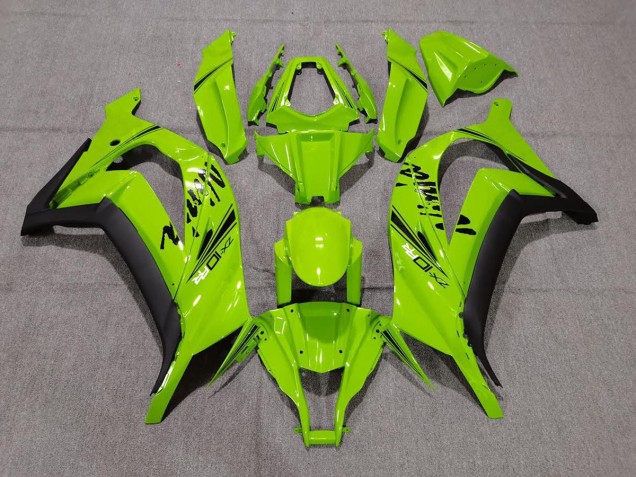 11-15 Glänzend Grün & Schwarz ZX10R Motorrad Verkleidung 11-15 Glänzend Grün & Schwarz ZX10R Motorrad Verkleidung