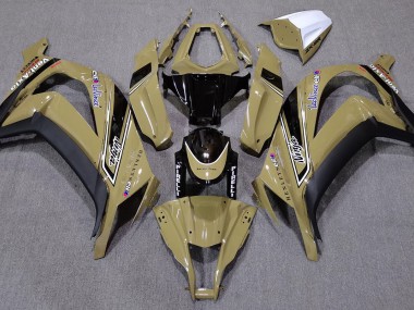 11-15 OEM Stil Wüstenbraun ZX10R Motorrad Verkleidung