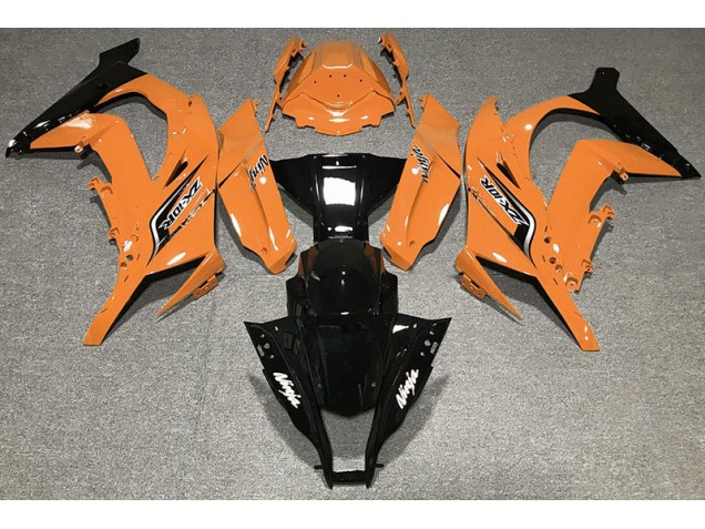 11-15 Orange Glänzend & Logos ZX10R Motorrad Verkleidung 11-15 Orange Glänzend & Logos ZX10R Motorrad Verkleidung