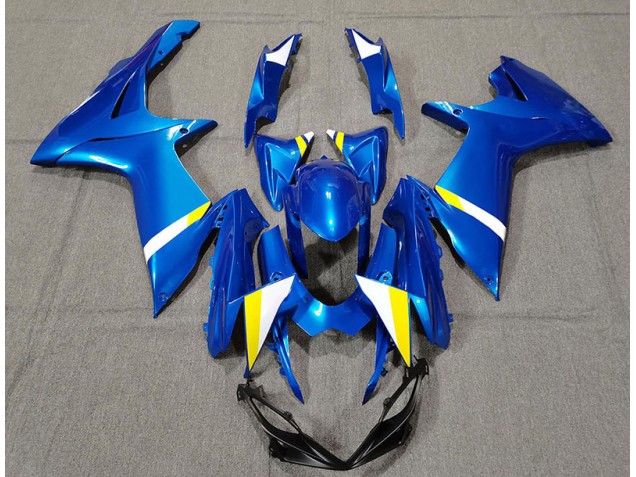 11-24 Custom Blau GSXR 600-750 Motorrad Verkleidung 11-24 Custom Blau GSXR 600-750 Motorrad Verkleidung