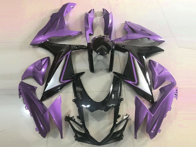 11-24 Glanz Lila Kanten GSXR 600-750 Motorrad Verkleidung