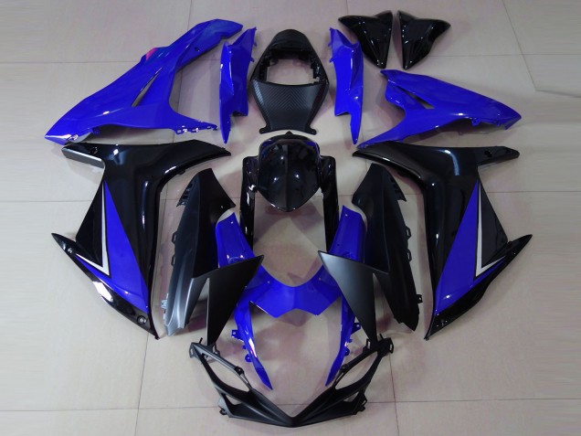 11-24 Glänzend Blau & Schwarz GSXR 600-750 Motorrad Verkleidung 11-24 Glänzend Blau & Schwarz GSXR 600-750 Motorrad Verkleidung