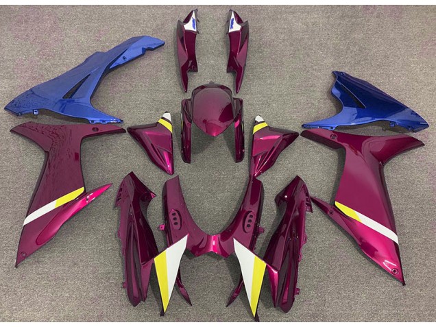 11-24 Rot & Blau Glänzend GSXR 600-750 Motorrad Verkleidung 11-24 Rot & Blau Glänzend GSXR 600-750 Motorrad Verkleidung