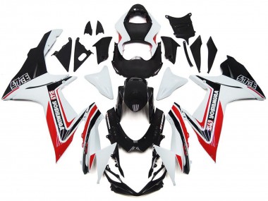 11-24 Rot Custom-Stil-Kit GSXR 600-750 Motorrad Verkleidung