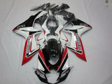 11-24 Rot Weiß & Schwarz GSXR 600-750 Motorrad Verkleidung