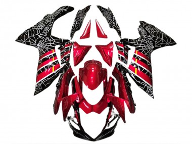 11-24 Rot Spinne GSXR 600-750 Motorrad Verkleidung
