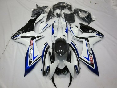 11-24 Schwarz Rockstar GSXR 600-750 Motorrad Verkleidung