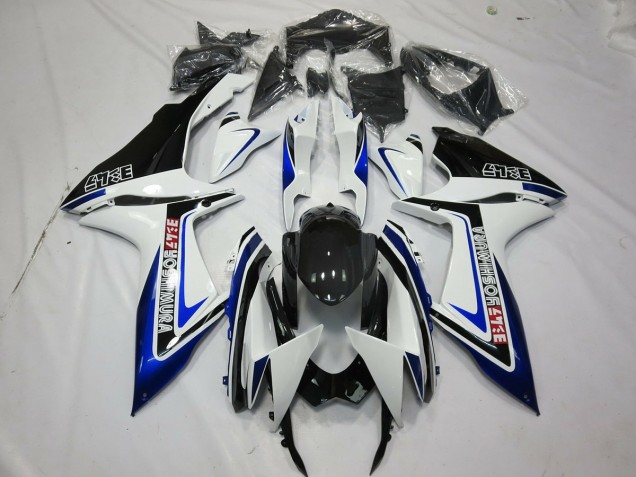 11-24 Schwarz Rockstar GSXR 600-750 Motorrad Verkleidung 11-24 Schwarz Rockstar GSXR 600-750 Motorrad Verkleidung