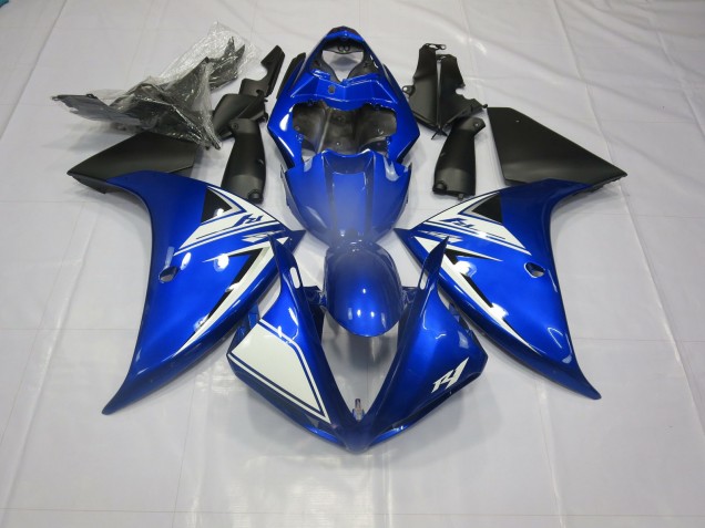 12-14 Blau & Schwarz R1 Motorrad Verkleidung 12-14 Blau & Schwarz R1 Motorrad Verkleidung