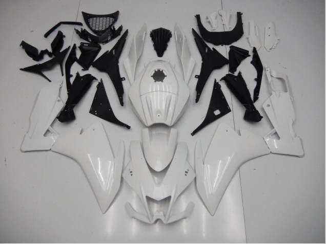 12-15 Glänzend Weiß RS4 50 Motorrad Verkleidung 12-15 Glänzend Weiß RS4 50 Motorrad Verkleidung