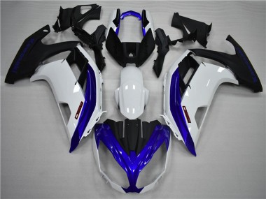 12-16 Blau & Weiß Ninja 650R Motorrad Verkleidung