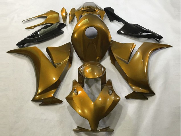 12-16 Dunkelgold CBR1000RR Motorrad Verkleidung 12-16 Dunkelgold CBR1000RR Motorrad Verkleidung