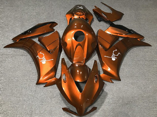 12-16 Dunkelorange Glänzend CBR1000RR Motorrad Verkleidung 12-16 Dunkelorange Glänzend CBR1000RR Motorrad Verkleidung