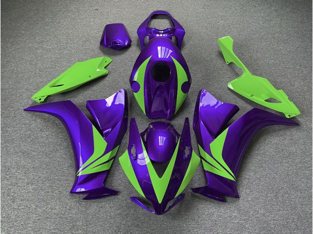 12-16 Glanz Lila & Grün CBR1000RR Motorrad Verkleidung 12-16 Glanz Lila & Grün CBR1000RR Motorrad Verkleidung