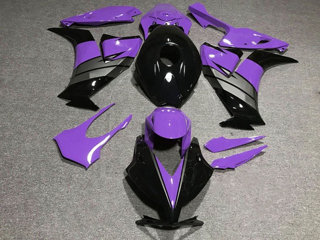 12-16 Glanz Lila Schwarz & Grau CBR1000RR Motorrad Verkleidung 12-16 Glanz Lila Schwarz & Grau CBR1000RR Motorrad Verkleidung
