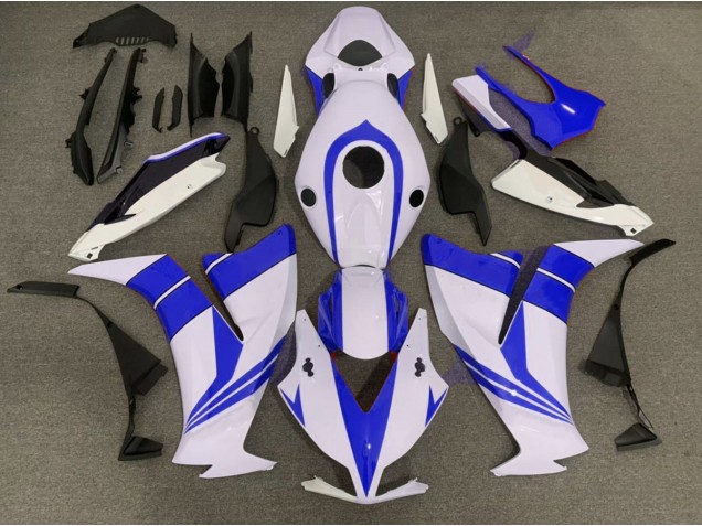 12-16 Glänzend Blau & Weiß CBR1000RR Motorrad Verkleidung 12-16 Glänzend Blau & Weiß CBR1000RR Motorrad Verkleidung