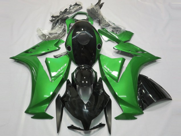 12-16 Glänzendes Schwarz & Grün CBR1000RR Motorrad Verkleidung 12-16 Glänzendes Schwarz & Grün CBR1000RR Motorrad Verkleidung