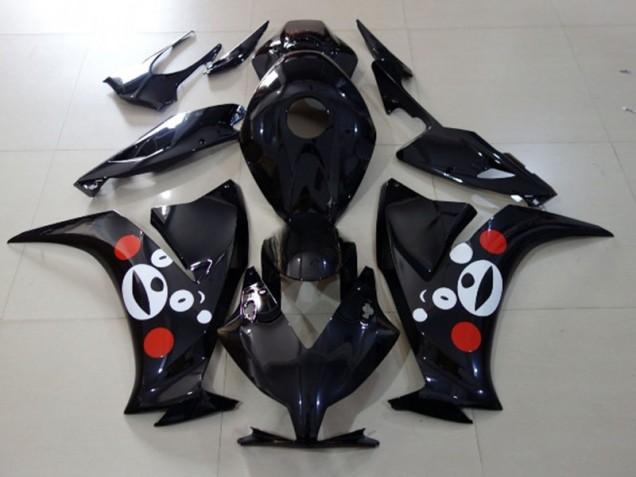 12-16 Glänzendes Schwarzes Funky-Design CBR1000RR Motorrad Verkleidung 12-16 Glänzendes Schwarzes Funky-Design CBR1000RR Motorrad Verkleidung