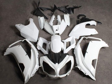12-16 Weiß Ninja 650R Motorrad Verkleidung