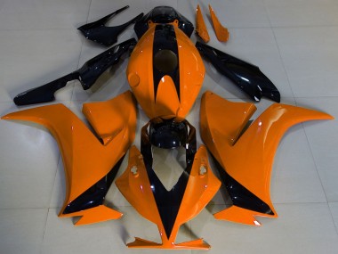 12-16 Orange Glänzend & Schwarz CBR1000RR Motorrad Verkleidung