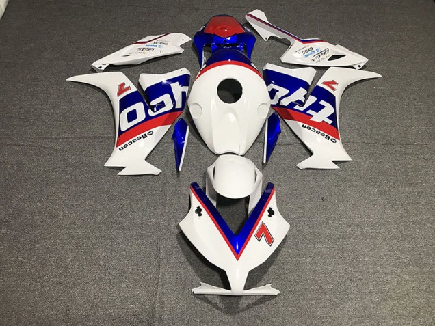 12-16 Racing-Design Weiß CBR1000RR Motorrad Verkleidung 12-16 Racing-Design Weiß CBR1000RR Motorrad Verkleidung