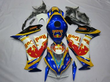 12-16 Rot Bull Gelb CBR1000RR Motorrad Verkleidung